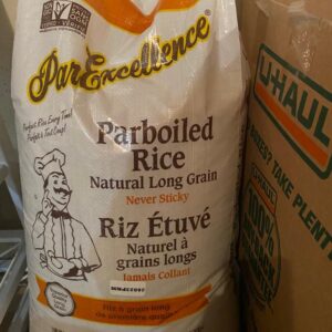 Parboiled Rice Natural Long Grain 20kg