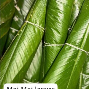 Fresh moi moi leaves